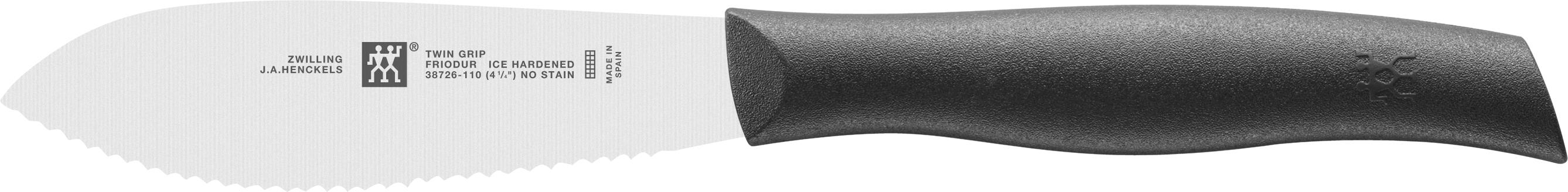 Zwilling Universalmesser TWIN GRIP in Farbe Schwarz Zwilling Universalmesser TWIN GRIP in Farbe Schwarz