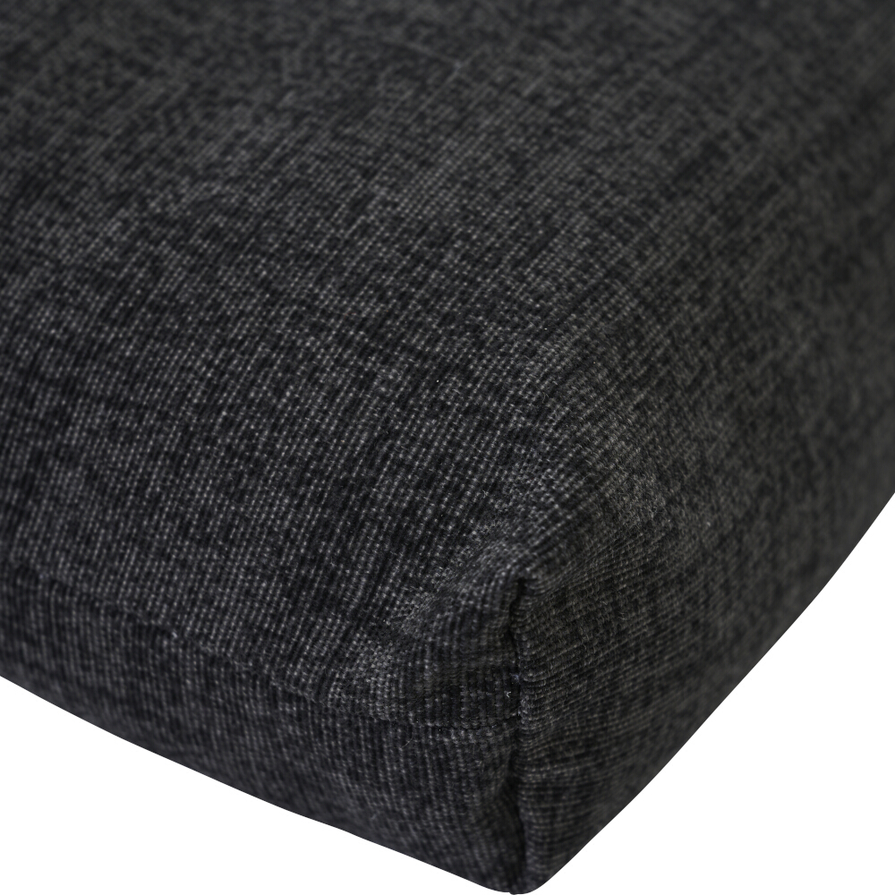 Gautzsch Banksitzkissen COMFORT ca.110 x 44 x 7 cm in Stoff anthrazit