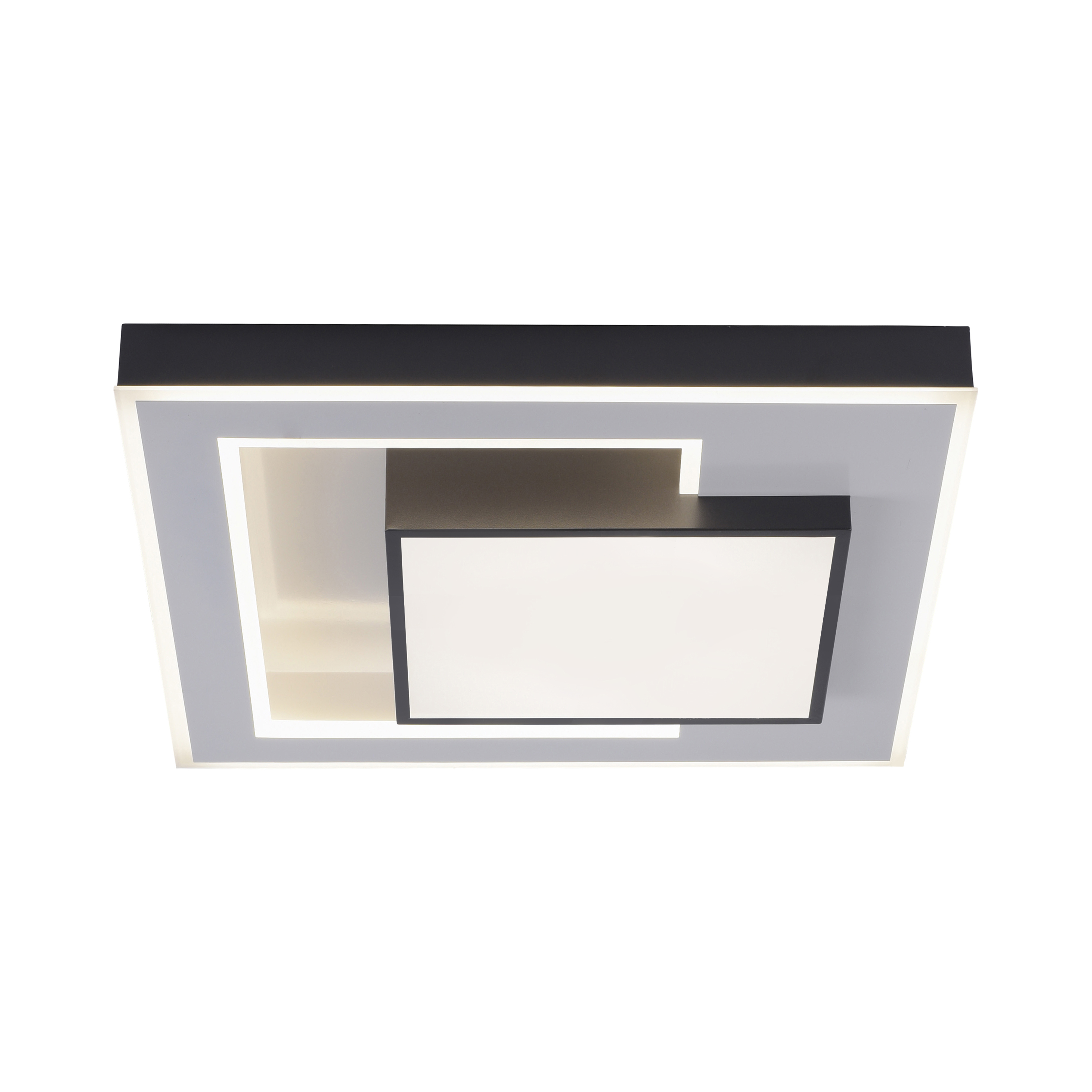 Paul Neuhaus LED-Deckenleuchte Q-Alta in Schwarz