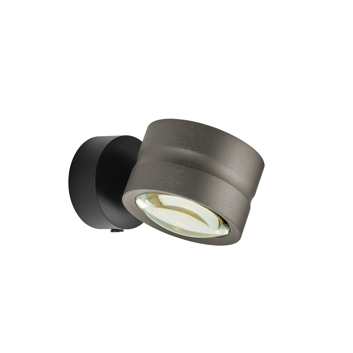 B-Leuchten LED-Wandleuchte ca. B11 H9 T17 cm in Bronze eloxiert