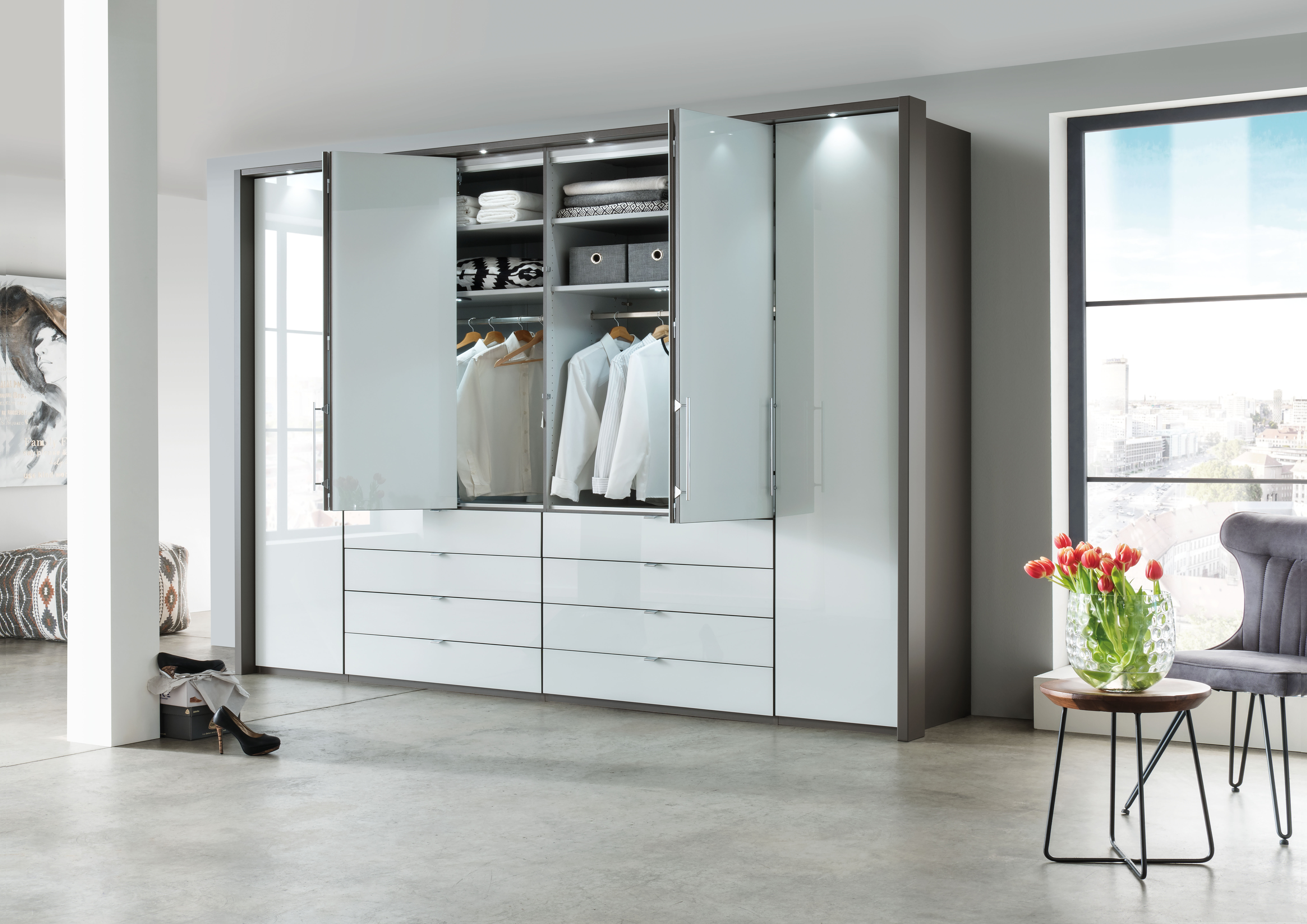 Wiemann Funktionsschrank in **315 Havanna Dekor