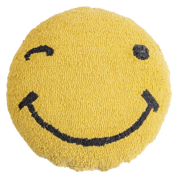 Magma Heimtex Formkissen SUNNY Durchmesser ca. 40cm in Farbe smile, Dekoration für Zuhause, Sport, Tennis, Tennisball, Teppich