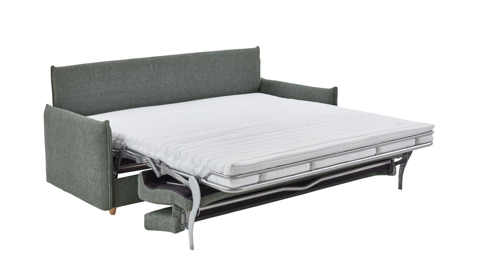 Schlafsofa Grande ca. 180x91x101cm in Stoff grün