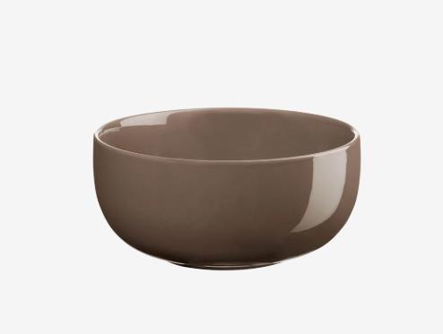 ASA Selection Schale COPPA in Farbe braun, Schale, Keramik, Braun, Glänzend, Rund