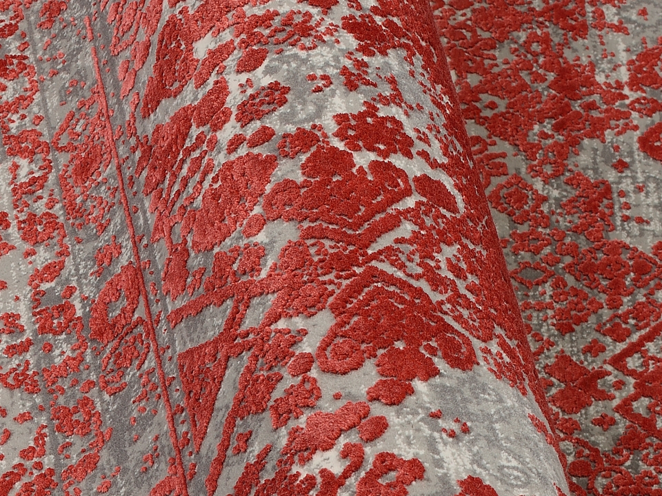 OCI Webteppich ca. 160 x230cm in Farbe rot