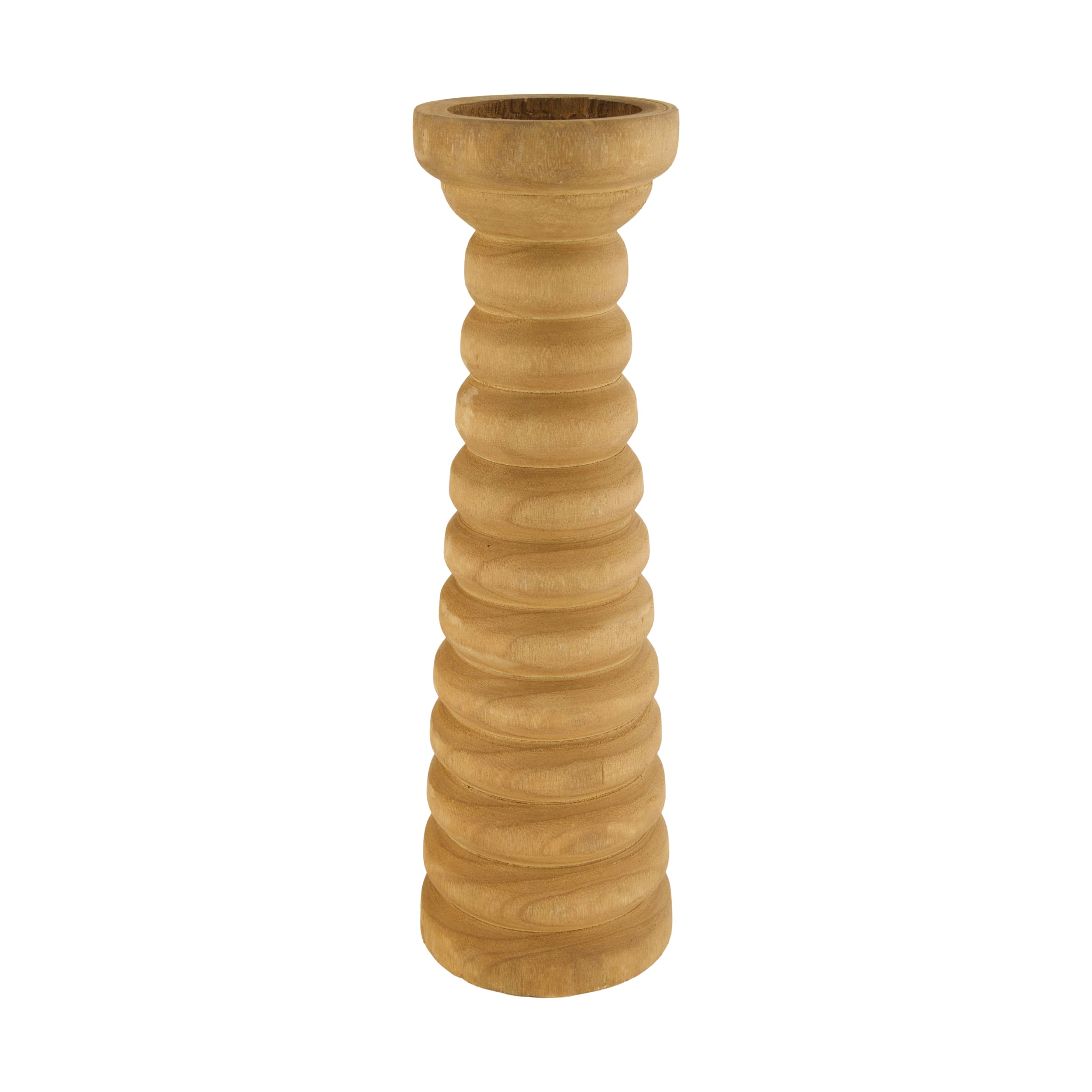 Dijk Natural Collections Kerzenhalter in Farbe braun, Kerze, Glas