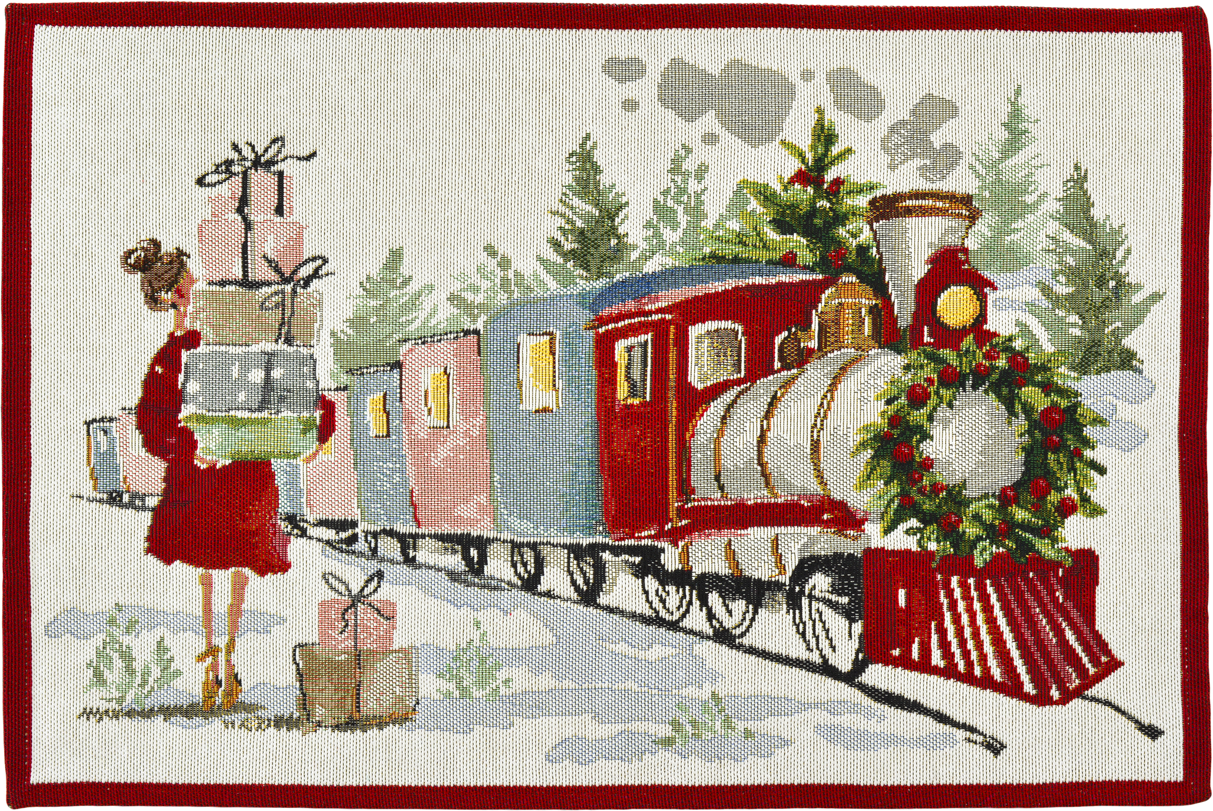 Sander Tischset XMAS EXPRESS ca. 32x48cm in Farbe original