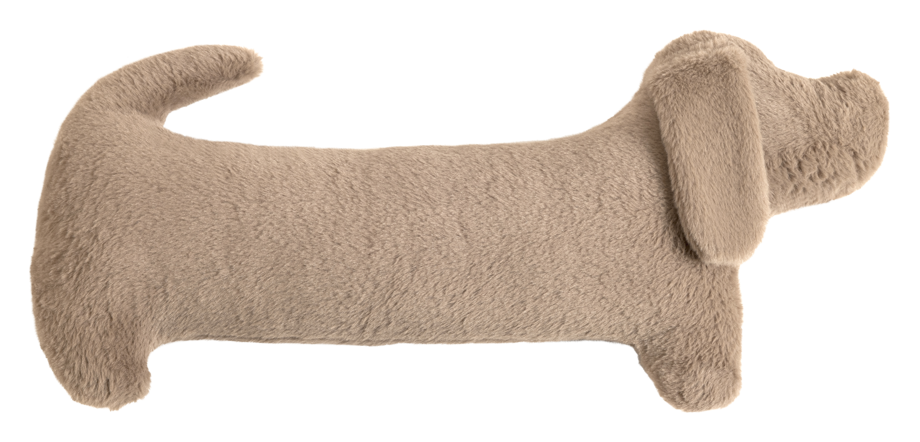 Magma Heimtex Formkissen Waldi 68x30cm WALDI in Farbe taupe Magma Heimtex Formkissen Waldi 68x30cm WALDI in Farbe taupe, hund, plüsch, teddy, komfort, weich