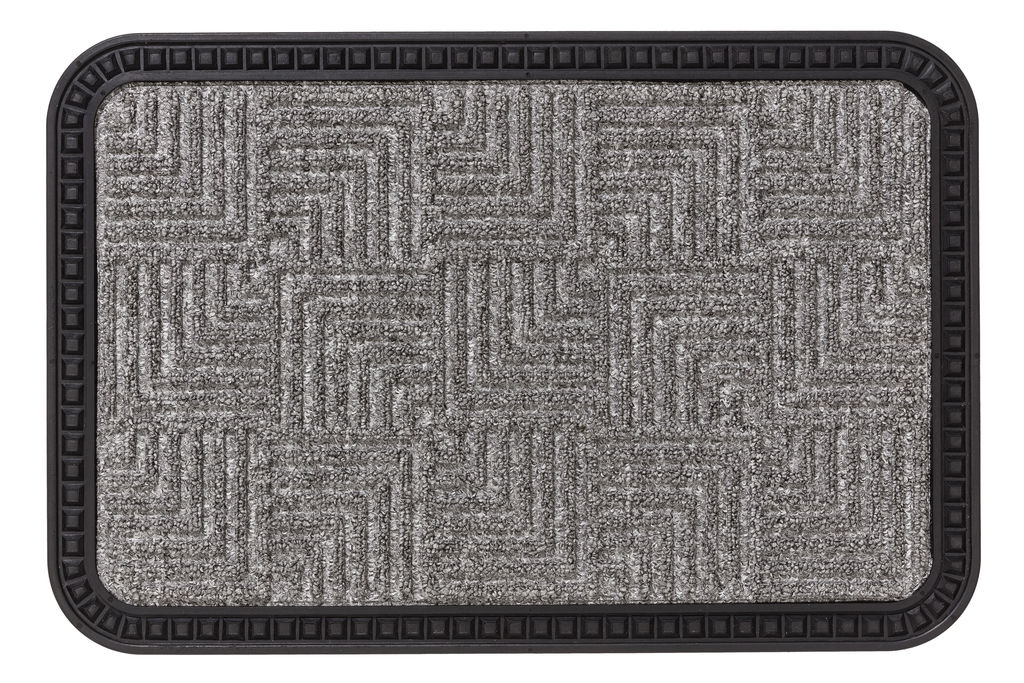 Golze & Söhne Schmutzfangmatte Border Star ca. 40x60cm in Farbe Silber