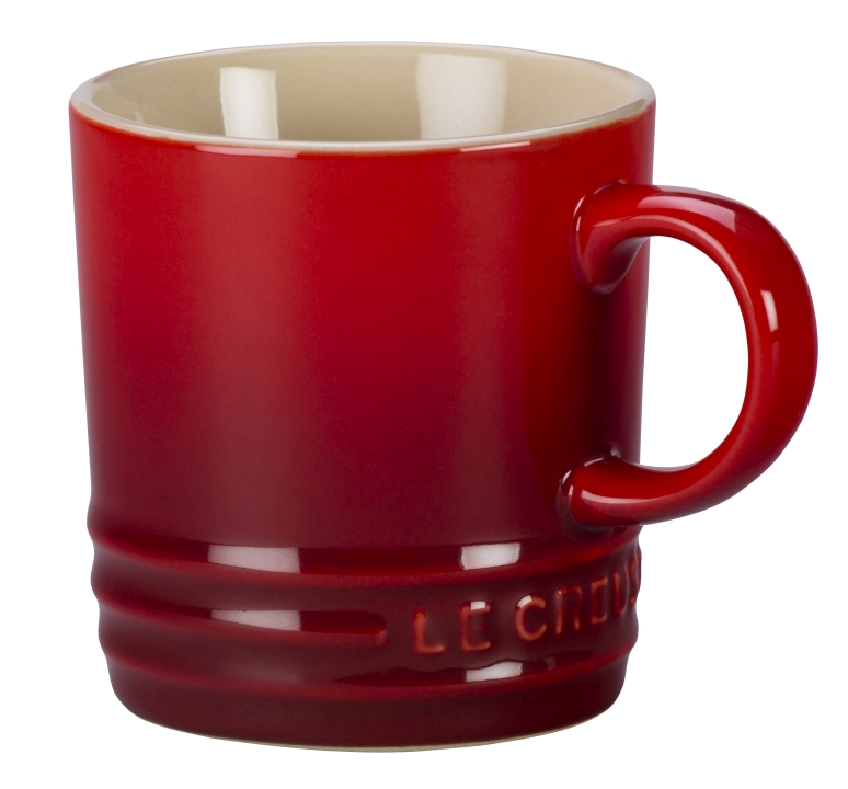 Le Creuset Becher 0,35L in Farbe Kirschrot Le Creuset Becher 350ml in Farbe Kirschrot