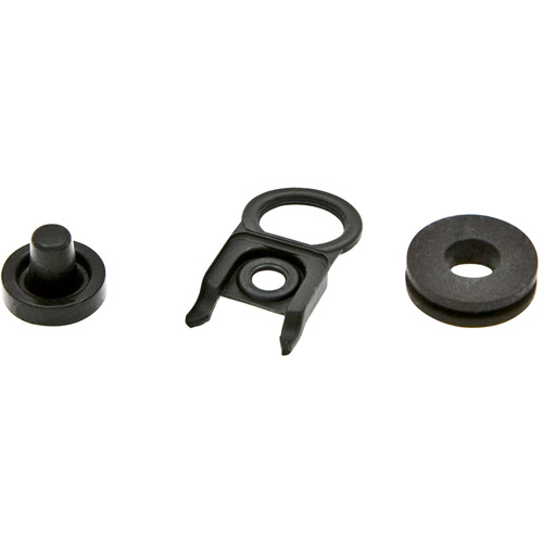 Fissler Dichtungssatz VITAVIT® EDITION in Farbe Schwarz, Abstandshalter, Gummitülle, Unterlegscheibe?, Klammer, Waschenset