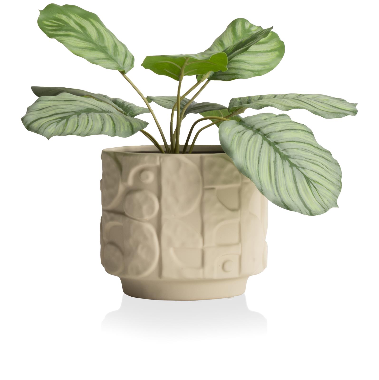 Coco Maison Blumentopf Alex 51279-BEI D18cm