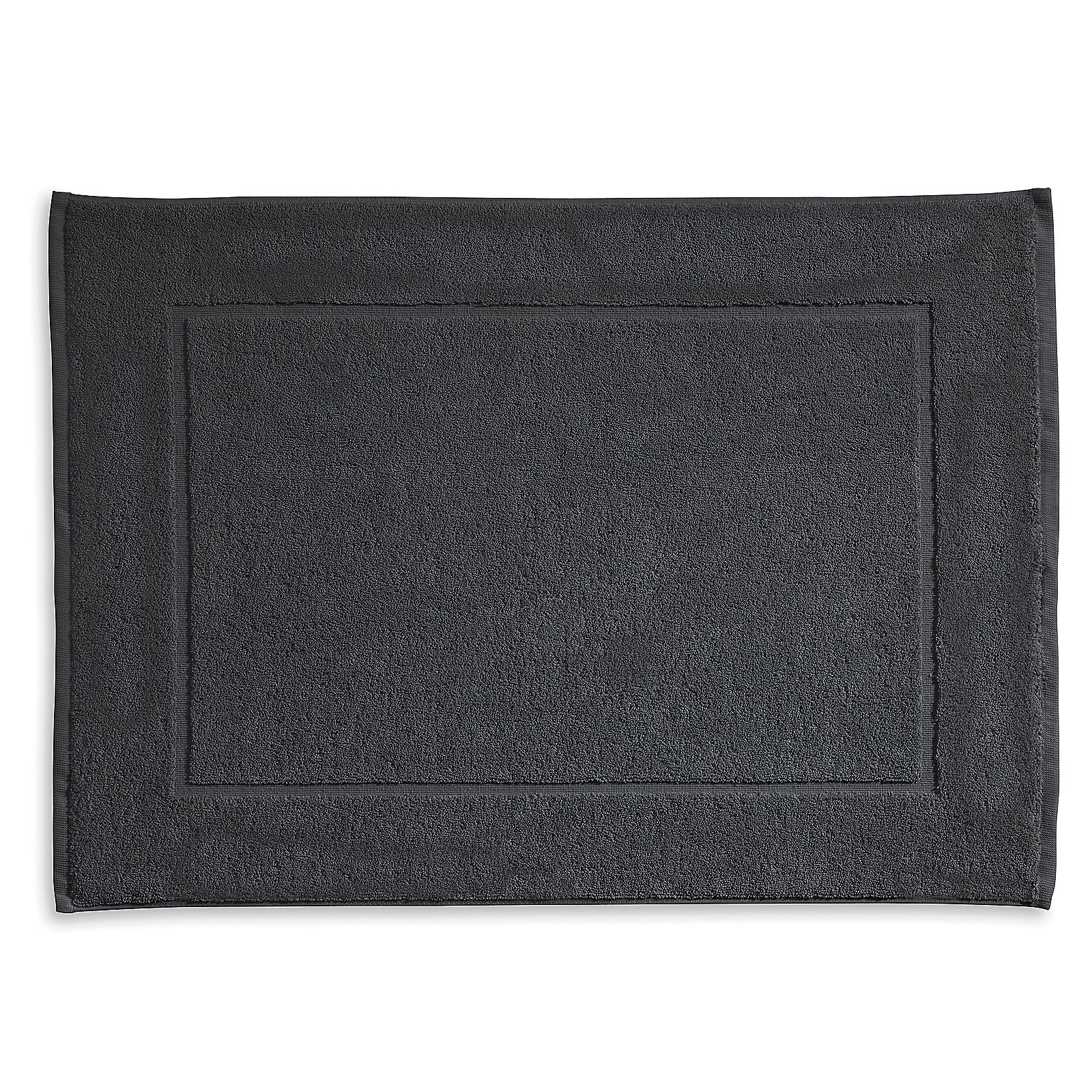 Kela  Badvorleger LADESSA in Farbe granitgrau, tablet sleeve, pouch, black, soft fabric, rectangular