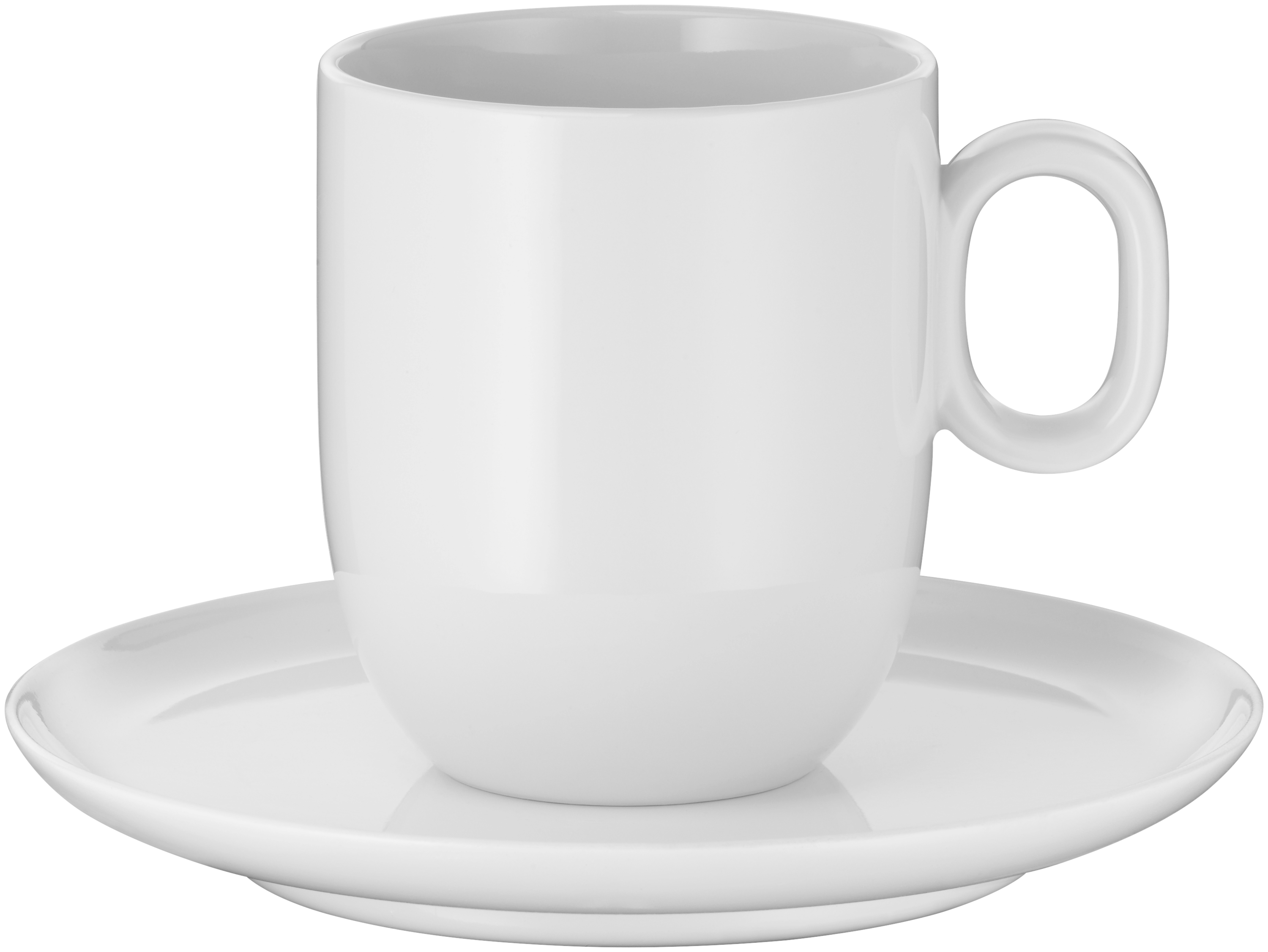 WMF Barista Café Crème-Set, 4-teilig in weiß WMF Barista Café Crème-Set, 4-teilig in weiß