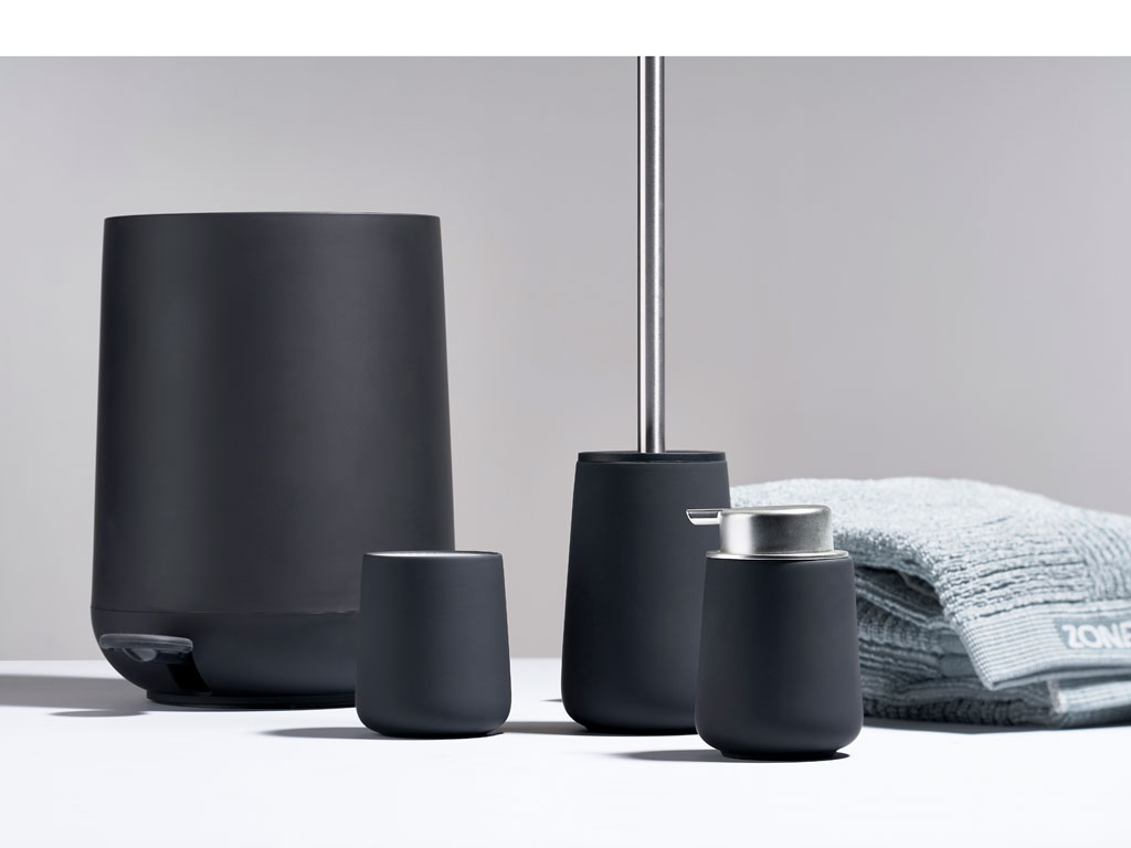 Zone Denmark Pedaleimer 3 Liter in Farbe black