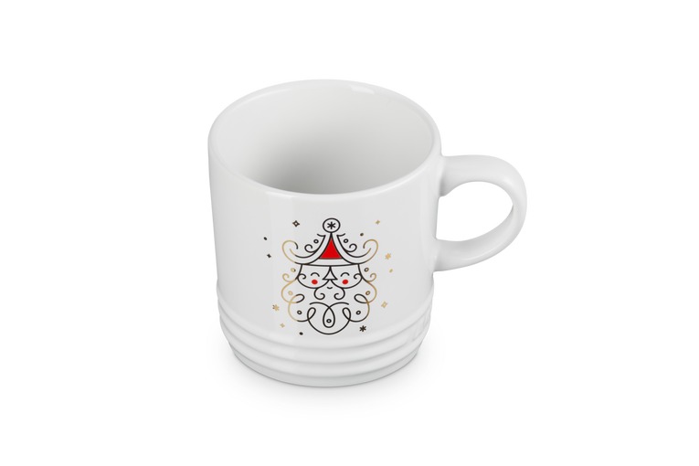 Becher Noël Santa ca. 350ml aus Steinzeug