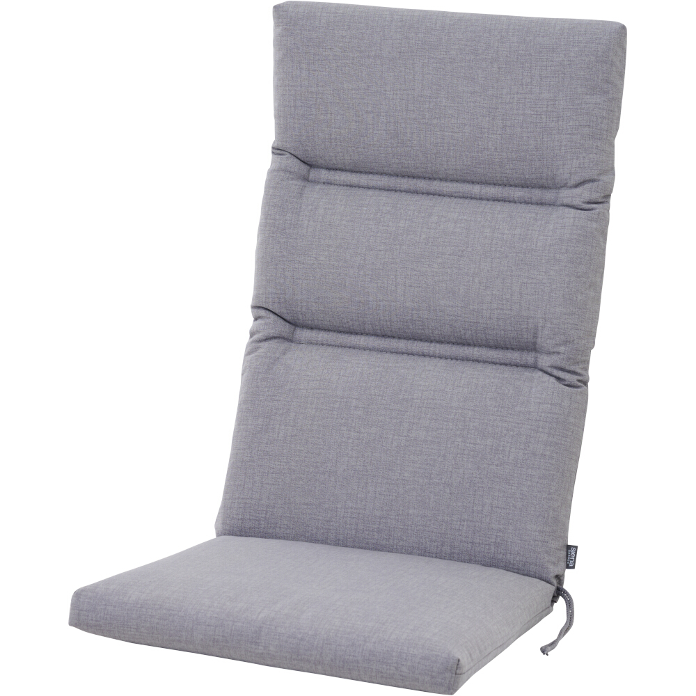 Gautzsch Sesselauflage COMFORT ca.120 x 48 x 7 cm in Stoff grau