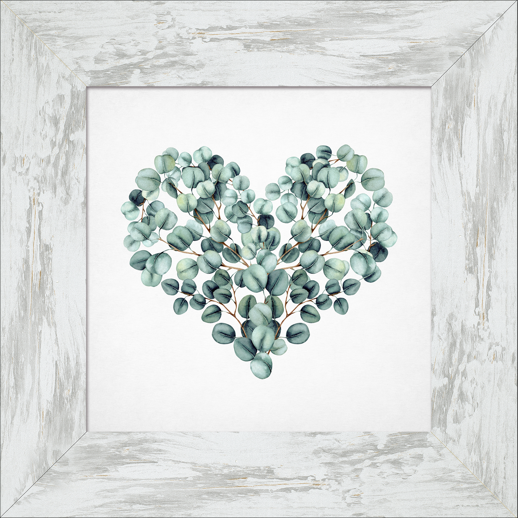 PRO ART New Classic Wood 44x44cm Eucalyptus Heart