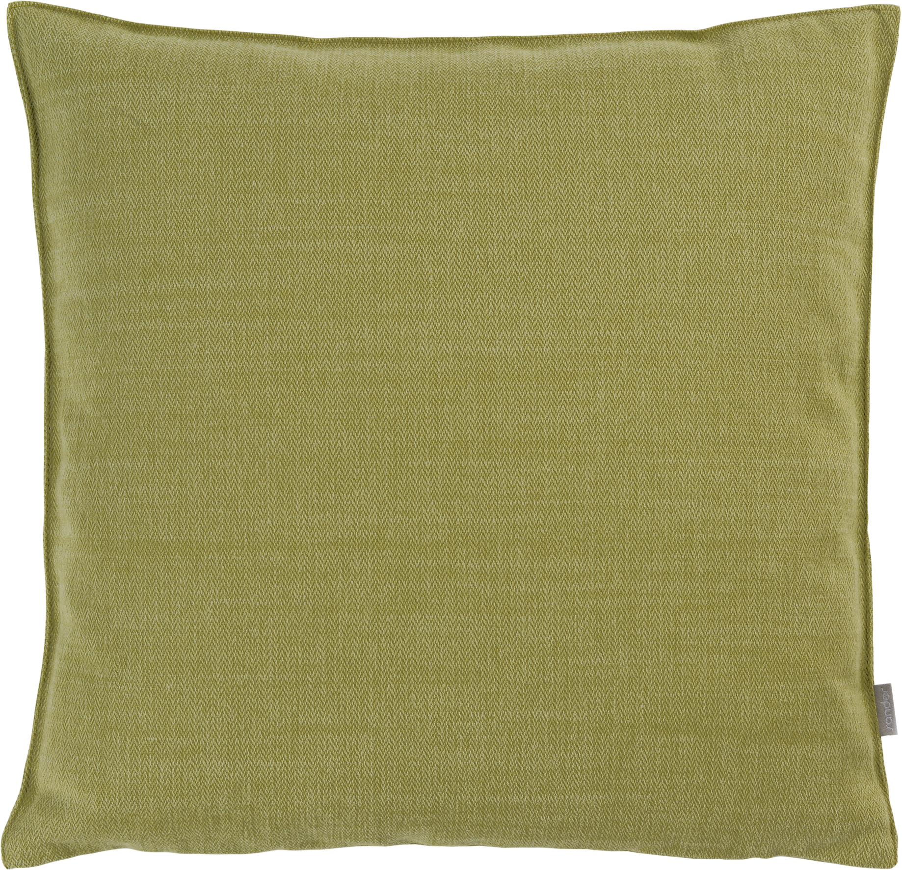 Sander Kissenhülle MANTUA ca. 50x50cm in Farbe light green, kissen, kissenbezug, grün, textur, deko-kissen