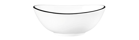 Seltmann Weiden Bowl oval M5306 12 cm Modern Life 10826 Black Line Seltmann Weiden Bowl oval M5306 12 cm Modern Life 10826 Black Line
