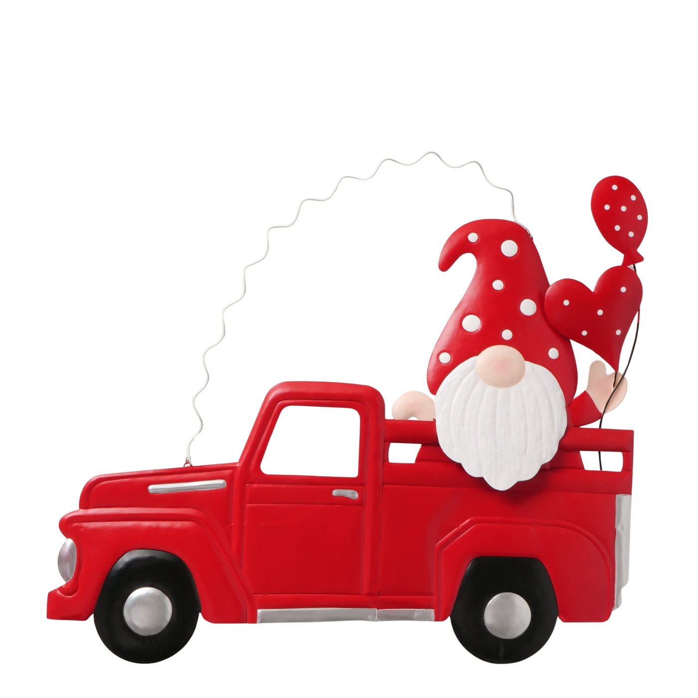 Boltze Dekoanhänger August in Farbe Eisen rot, Kleintransporter, Transport, Lastwagen, Fahrzeug