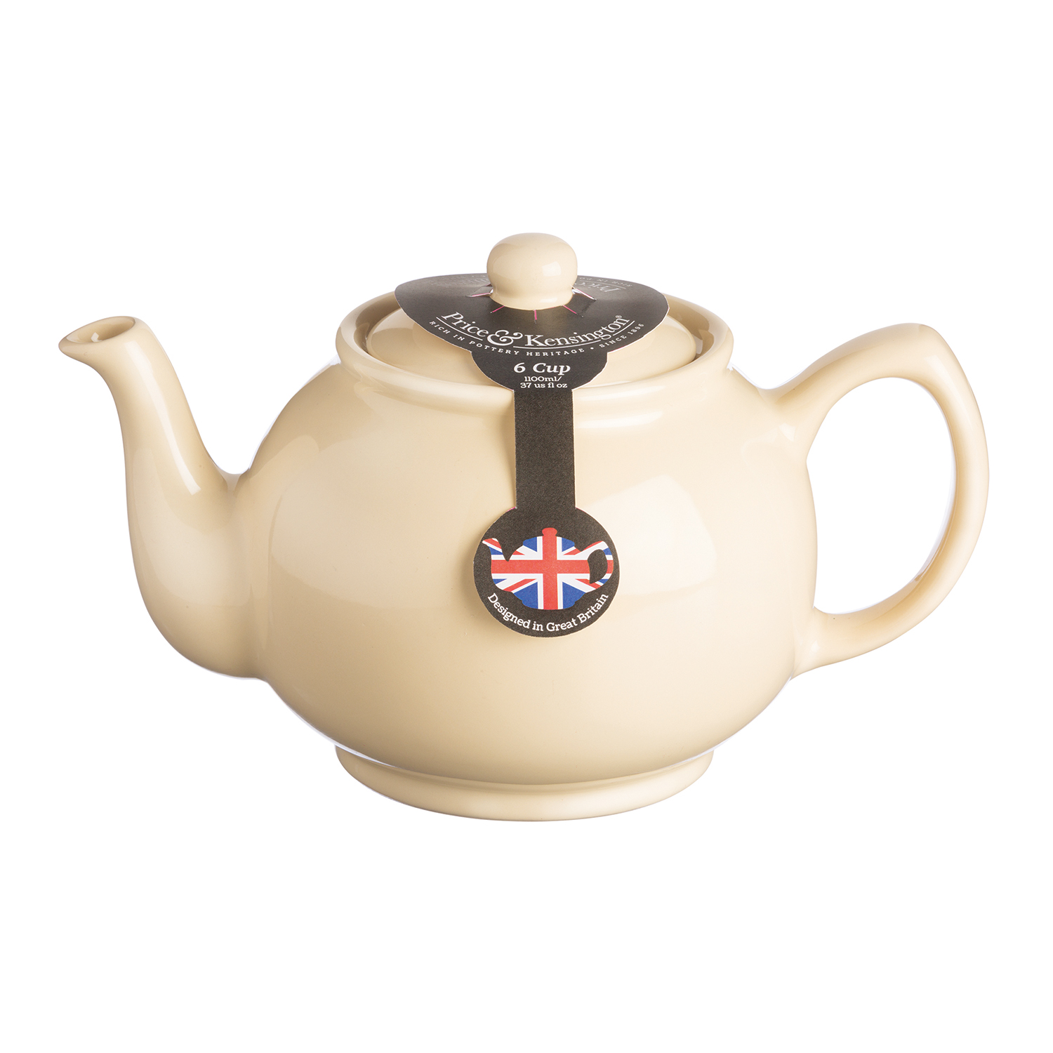 Price & Kensington Teekanne klassisch, creme, 6 Tassen Price & Kensington Teekanne klassisch, creme, 6 Tassen