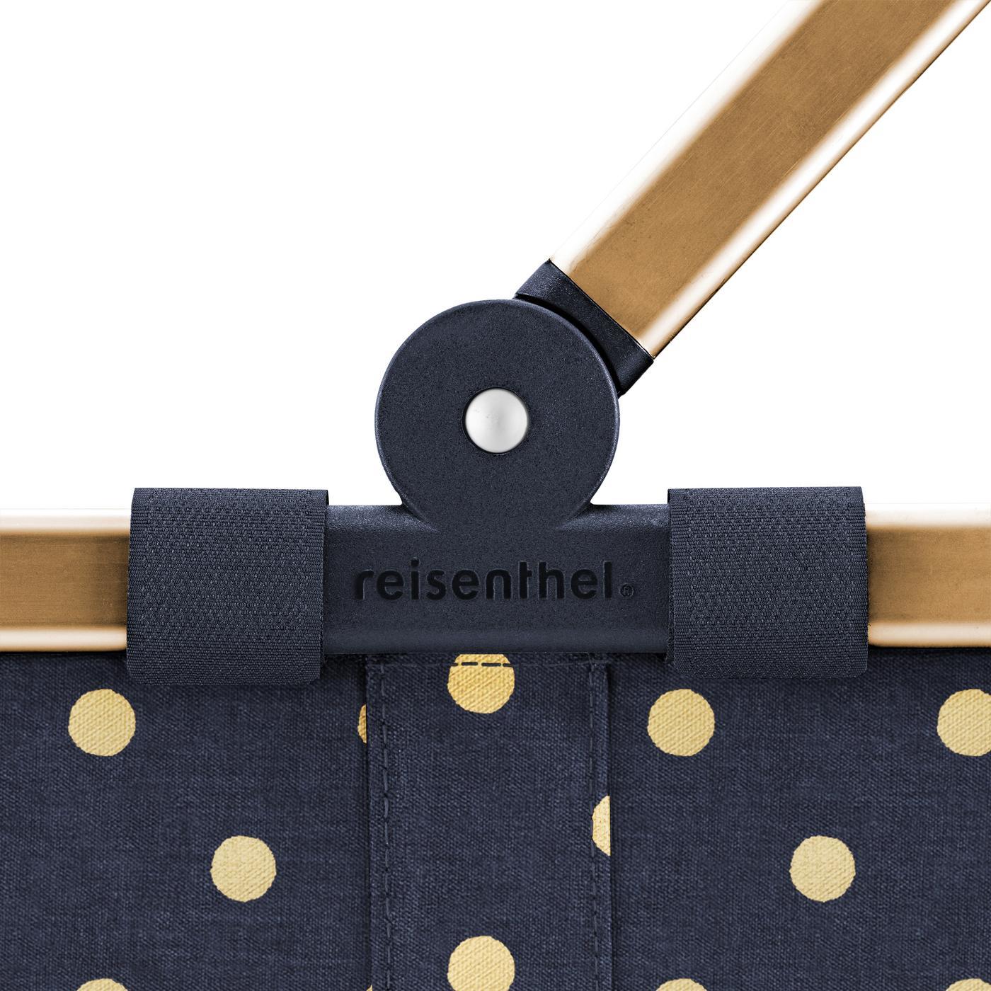 Reisenthel CARRYBAG in Farbe frame metallic dots blue
