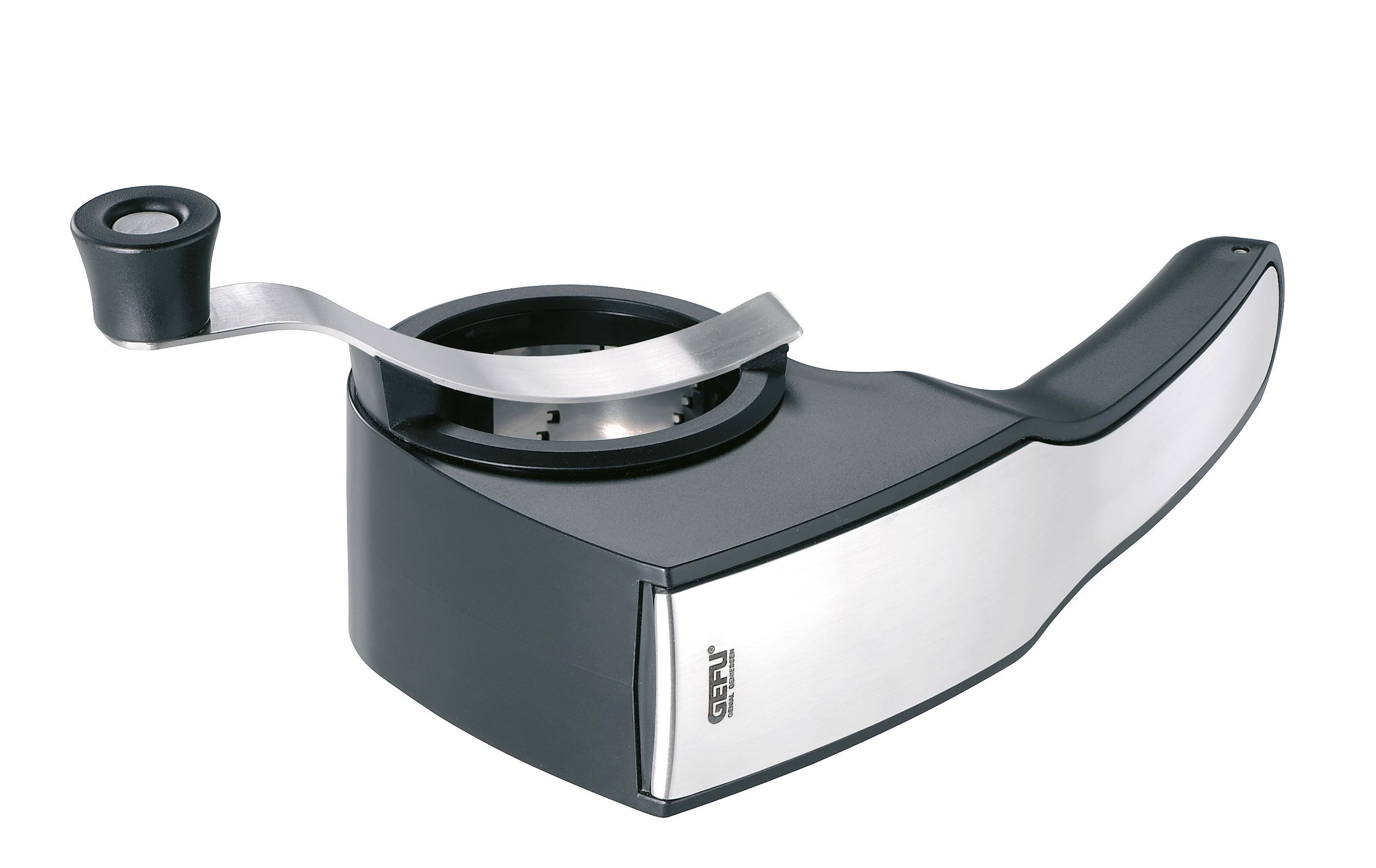 Gefu Trommelreibe Pecorino Laser Cut in Edelstahl