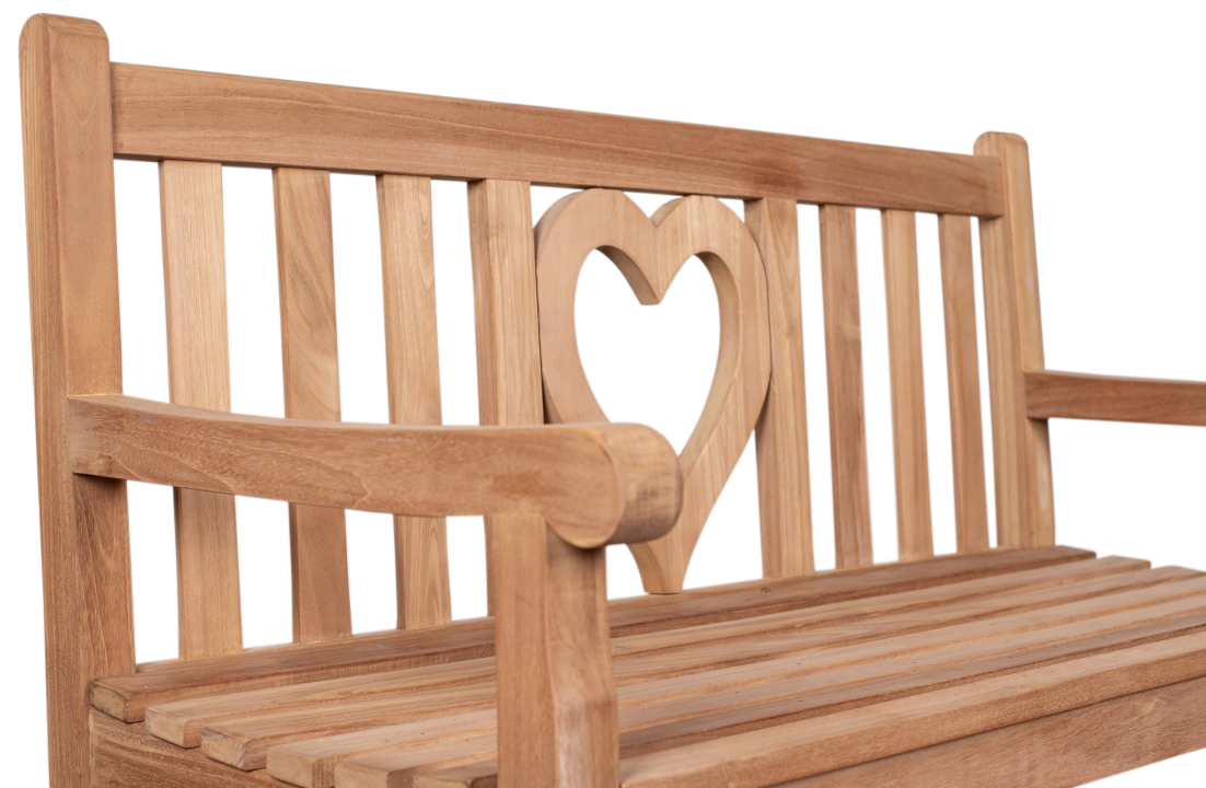 deVries Bank WOODIE in Basic Teak