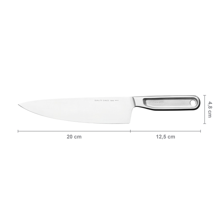 Fiskars Kochmesser groß ALL STEEL 20cm Fiskars Kochmesser groß ALL STEEL 20cm