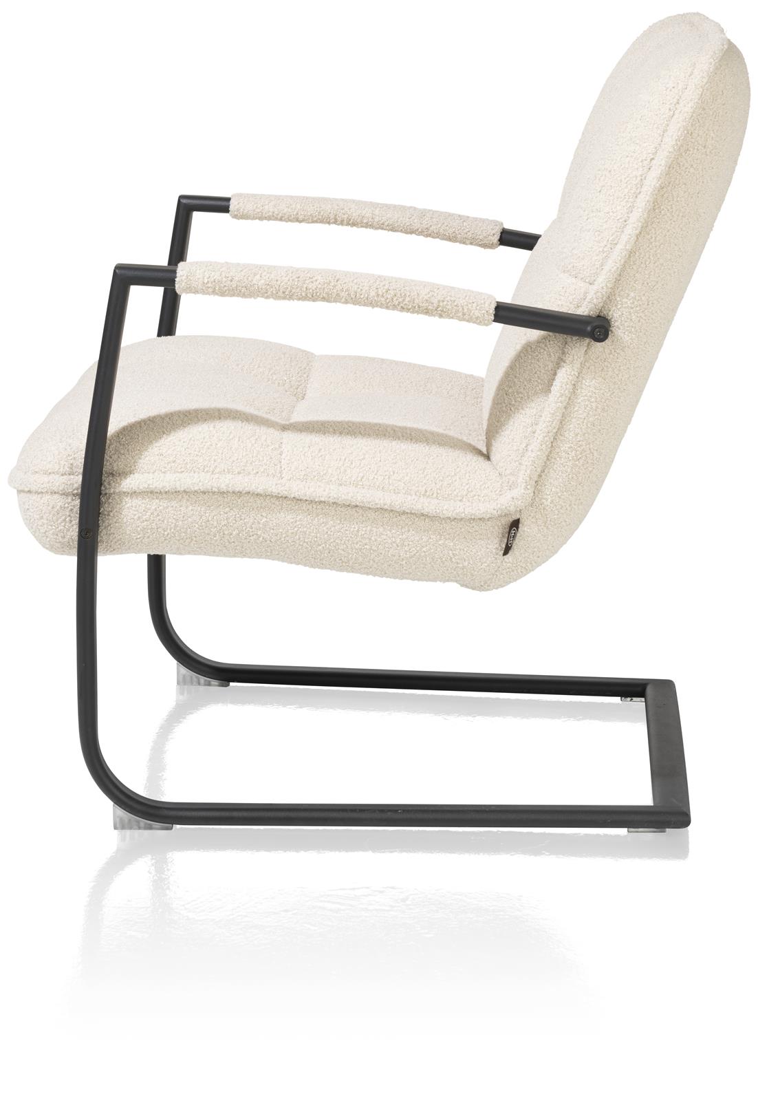 Henders & Hazel Sessel CAVO in Stoff Avicci creme