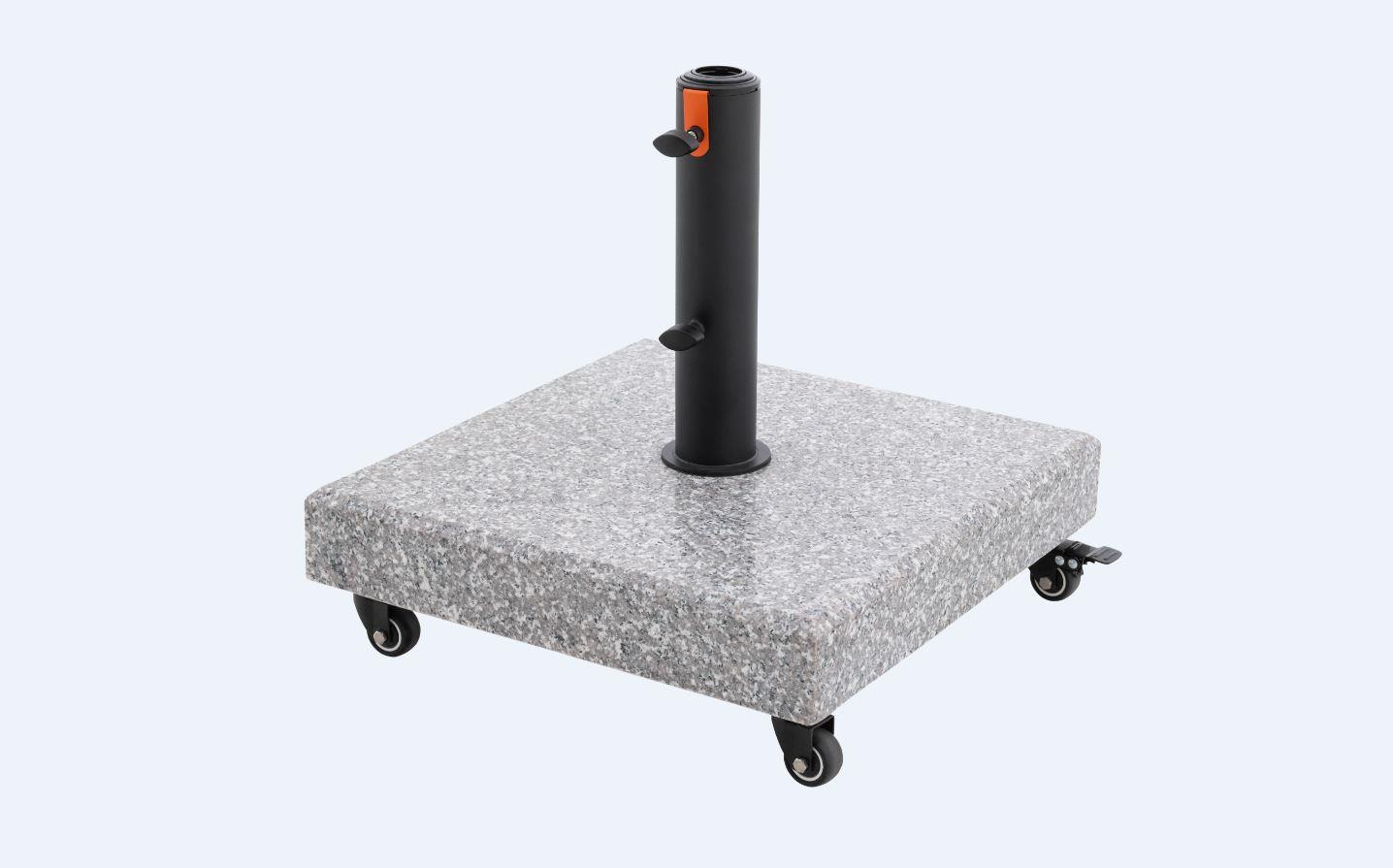 Doppler Granitsockel MYZONE in Farbe Granit Hell