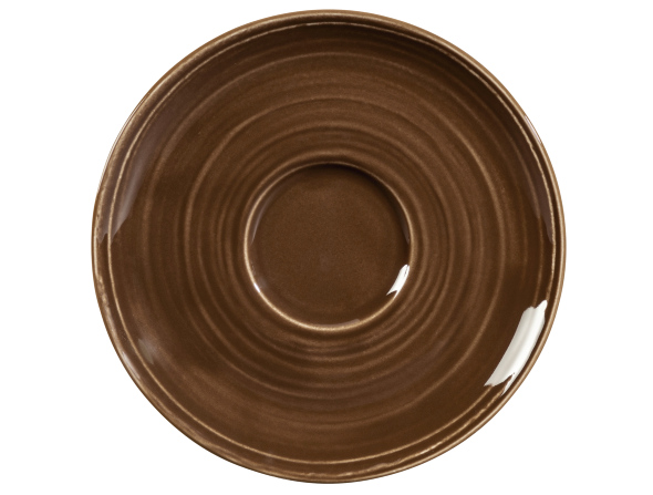 Seltmann Weiden Kombi-Untertasse groß 16,5cm Terra 3 Erdbraun Seltmann Weiden Kombi-Untertasse groß 16,5cm Terra 3 Erdbraun