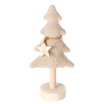 Boltze Dekoaufsteller Avore 22 cm AVORE in Materialmix beige/braun
