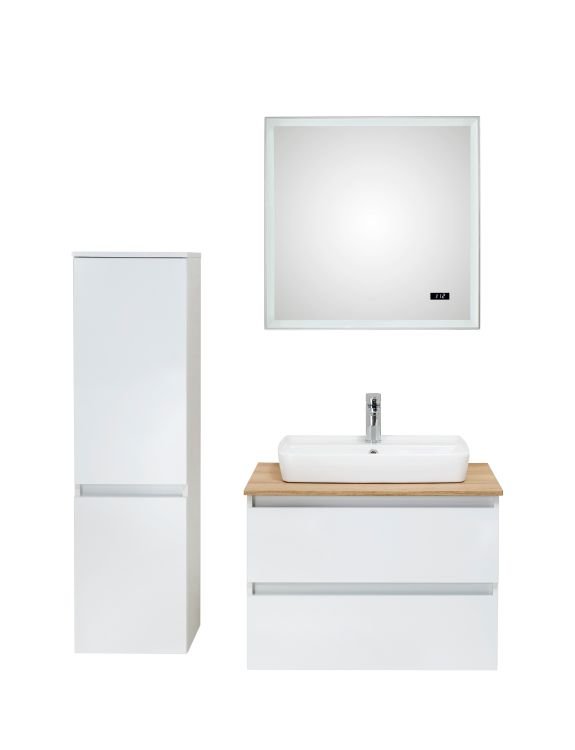 Pelipal Midischrank Balu in weiß glanz ca. 125 cm hoch