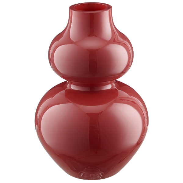 Roomio Glasvase BUBBLE Durchmesser ca. 17 cm, Höhe ca. 25 cm in Fb. amber