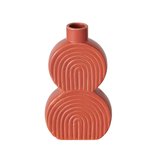 Boltze Vase Brenda in Farbe Porzellan orange