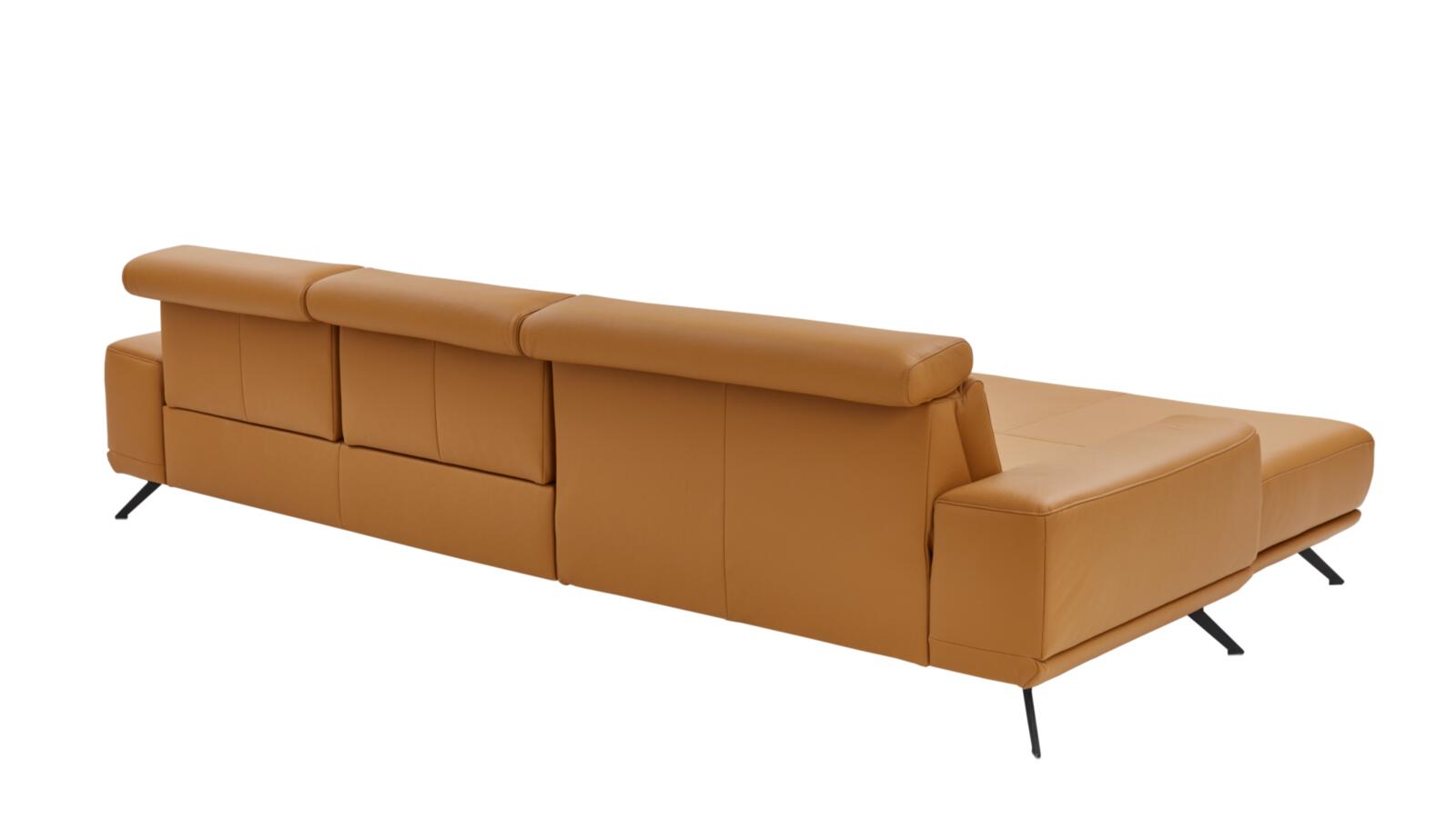 Modulmaster Polstergruppe MM-PN1167 ca. 335x188cm in Leder Torro kurkuma, Sofa, Ecksofa, Ledersofa, Kohlefaser?, Beige