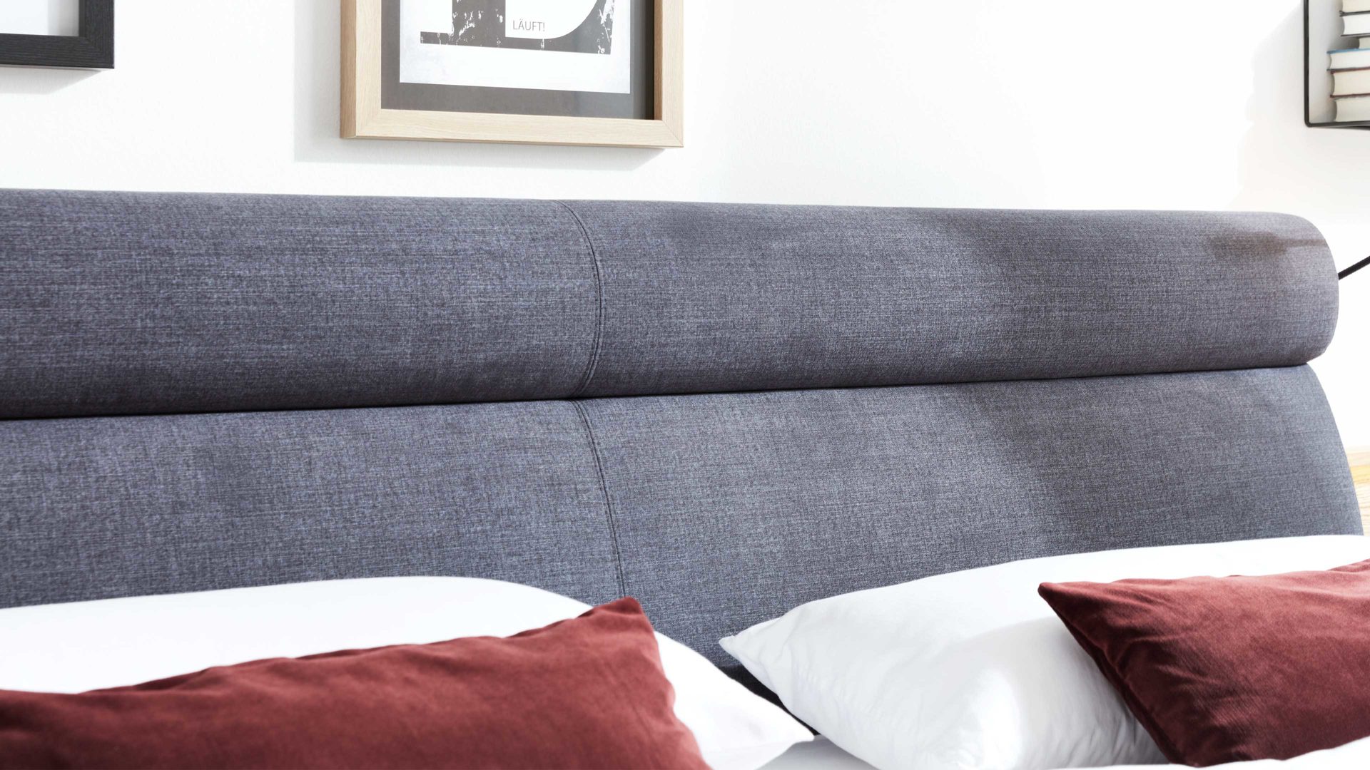 Interliving Luxus-Schlafzimmer IL 1023 ca. 180x200cm in Balkeneiche/Lack taupe