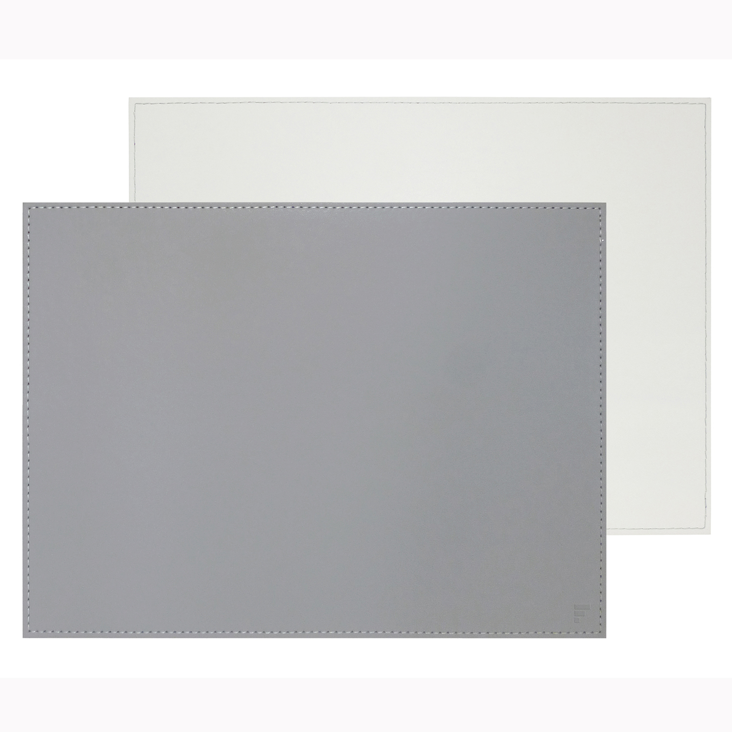 Profino DUO - Platzset rechteckig, Grau/Weiß Tischset 40x30 cm