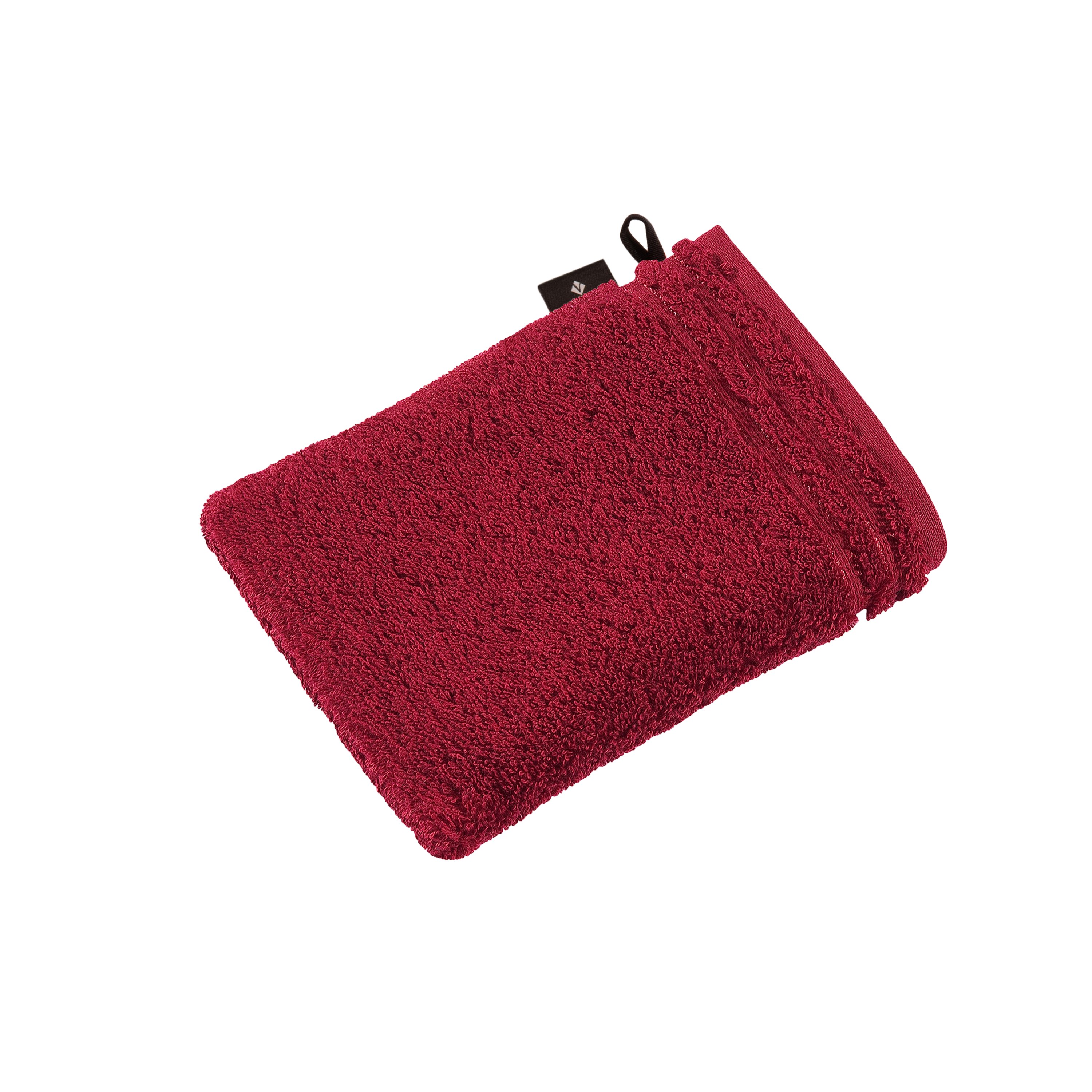 Vossen Waschhandschuh Calypso Feeling ca. 16x22cm in Farbe rubin