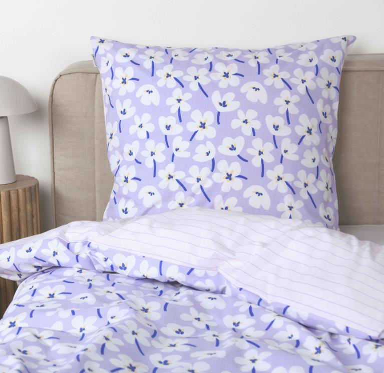 Renforce Bettwäsche Floral MIG in ca.80x80/155x220cm Renforce Bettwäsche Floral MIG in ca.80x80/155x220cm, Kissen, Dekoration für Zuhause, Mobiliar, Bett