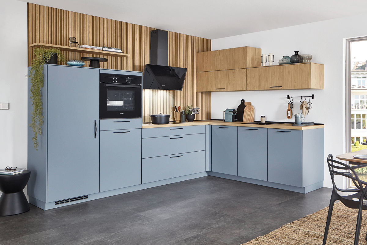 Drinnen, Innenarchitektur, Küche, Mikrowelle, Ofen