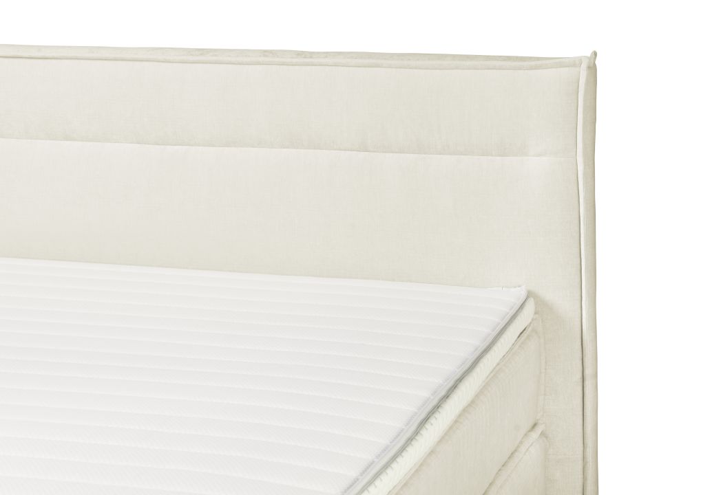 Musterring Boxspringbett JustB! ca. 180 x 200 cm in Stoff Vivaro creme