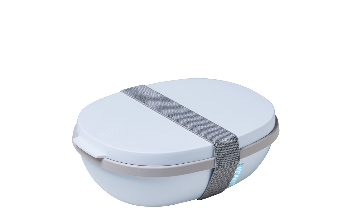 Mepal Lunchbox Ellipse Duo 1425ml in Farbe Nordic Blue