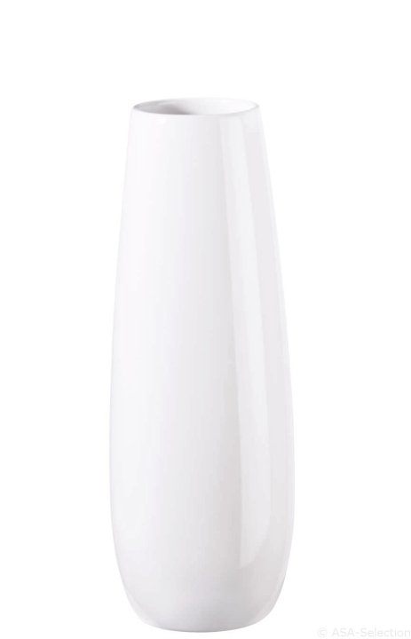ASA Selection Vase Ease in Farbe weiß glänzend