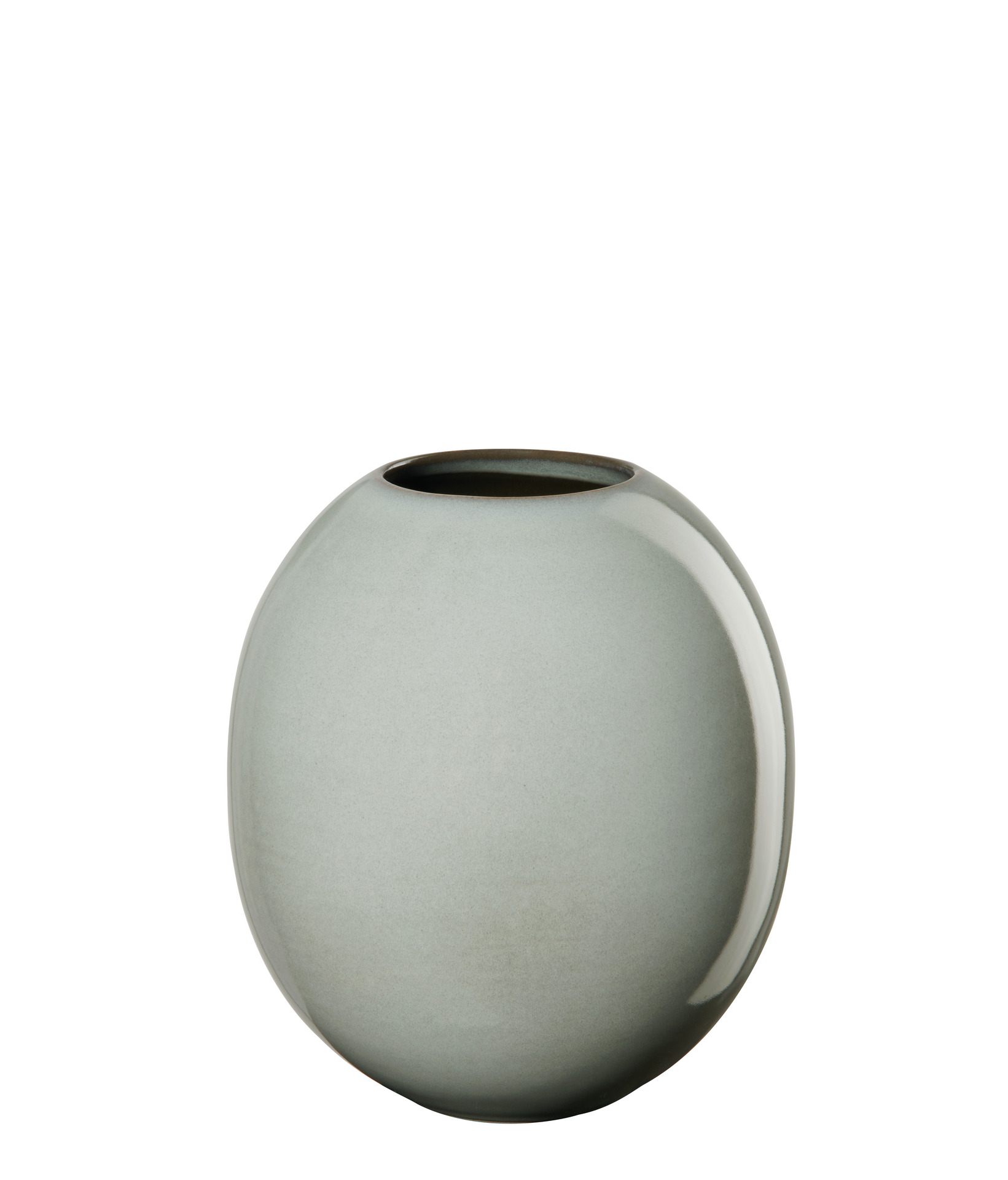 ASA Selection Vase TAMAGO in Farbe grau glänzend
