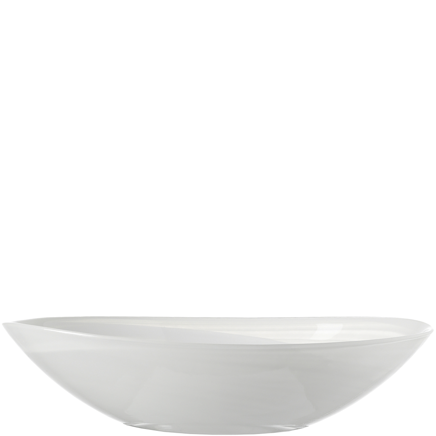Leonardo Schale Alabastro 22cm in Farbe weiß