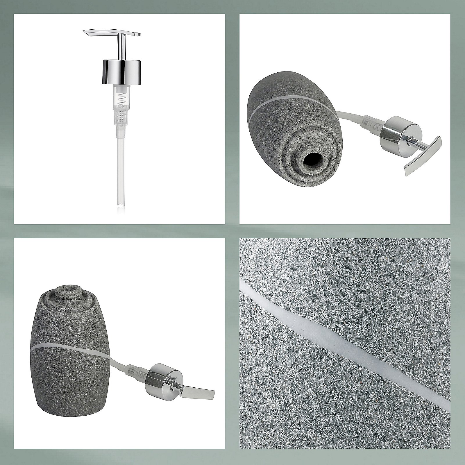 Kela Seifenspender Talus grau TALUS in , Drinnen