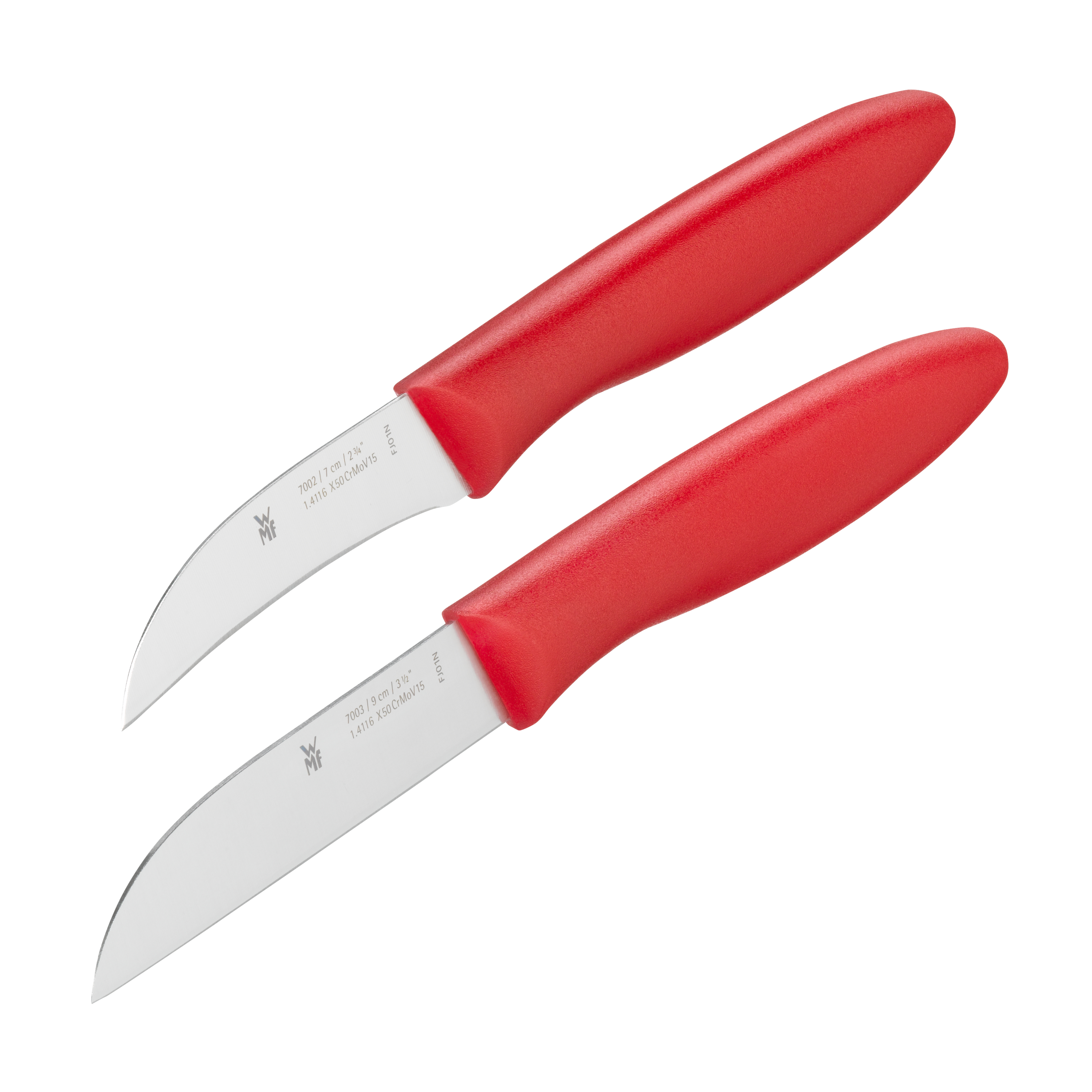 WMF Gemüsemesser-Set, 2-teilig, Rot in rot WMF Gemüsemesser-Set, 2-teilig, Rot in rot